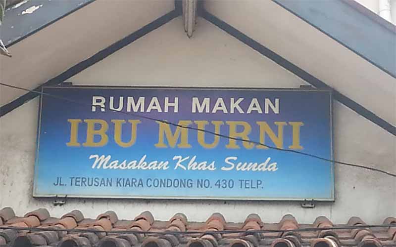 Rumah Makan Ibu Murni Bandung Viral di TikTok yang Pelayanannya Bintang Lima!